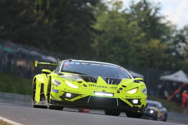 Nürburg, Germany 14 17 May 2026 ADAC Ravenol 24h Race Nürburgring 2026 Saturday Race Schwalbenschwanz In the picture 786 Renazzo Motorsport Lamborghini Huracan GT3 EVO2 Sak Nana THA, Christoph Breuer GER, Dieter Schmidtmann GER, Thomas Mutsch GER Nürburgring Rheinland Pfalz Copyright: xFotostandx xFabianxWernerx