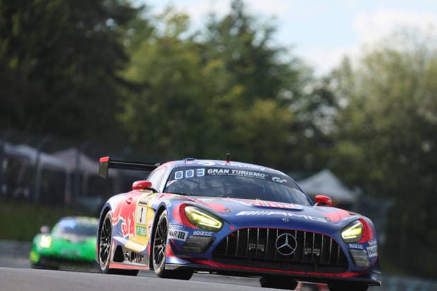 Nürburg, Germany 14 17 May 2026 ADAC Ravenol 24h Race Nürburgring 2026 Saturday Race Schwalbenschwanz In the picture 3 Winward Racing Mercedes AMG GT3 Max Verstappen NED, Lucas Auer AUT, Jules Gounon AND, Daniel Juncadella ESP Nürburgring Rheinland Pfalz Copyright: xFotostandx xFabianxWernerx