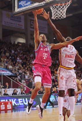 Joel Aminu Telekom Baskets Bonn vs Fitness First Würzburg Baskets Playoffs Quarterfinals Game 1 Season 2025 26
