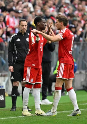 Change Substitution Substitution Leon Goretzka FC Bayern Muenchen FCB 08 leaves place for Nicolas Jackson FC Bayern Muenchen FCB 11 FC Bayern Muenchen FCB vs 1 FC Koeln 16 05 2026 DFL REGULATIONS PROHIBIT ANY USE OF PHOTOGRAPHS AS IMAGE SEQUENCES AND OR QUASI VIDEO FC Bayern Muenchen FCB vs 1 FC Koeln