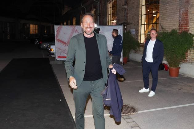 Managing Director Finance Michael Stroell FC Augsburg arrives at the location, FC Augsburg end of season party, Football, 1 Bundesliga, 34 Matchday, 16 05 2026 DFL DFB regulations prohibit any use of photographs as image sequences and or quasi video Augsburg Bayern Germany Copyright: xkolbert-press ChristianxKolbertx