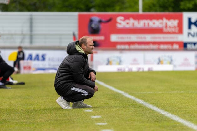 Andreas Schoen FC Astoria Walldorf, Head Coach TSG Balingen vs FC Astoria Walldorf, Soccer Oberliga, Season 2025 2026, 16 05 26 TSG Balingen vs FC Astoria Walldorf, Soccer, Regionalliga Suedwest, 34 Matchday, Season 2025 2026, 16 05 26 Villingen Copyright: xEibner-Pressefoto KirstenxJägerx