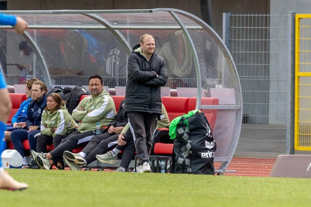 Andreas Schoen FC Astoria Walldorf, Head Coach TSG Balingen vs FC Astoria Walldorf, Soccer Oberliga, Season 2025 2026, 16 05 26 TSG Balingen vs FC Astoria Walldorf, Soccer, Regionalliga Suedwest, 34 Matchday, Season 2025 2026, 16 05 26 Villingen Copyright: xEibner-Pressefoto KirstenxJägerx