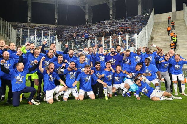 RADOM 16.05.2026 MECZ 33. KOLEJKA PKO EKSTRAKLASA SEZON 2025 26: RADOMIAK RADOM - LECH POZNAN --- POLISH FOOTBALL TOP LEAGUE MATCH: RADOMIAK RADOM - LECH POZNAN NZ LECH POZNAN MISTRZ POLSKI W SEZONIE 2025 26 FOT. PATRYK PINDRAL 400MM.PL NEWSPIX.PL --- newspix.pl 