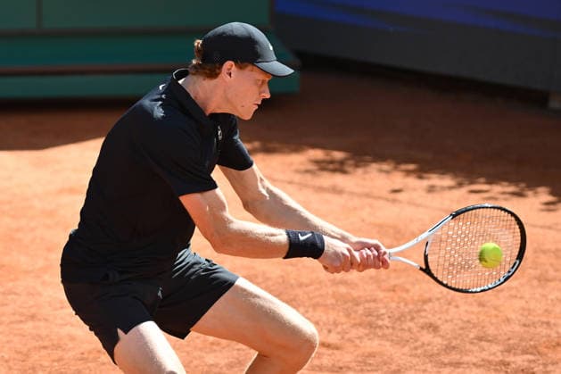 TENNIS - Internazionali di Tennis - Internazionali BNL d Italia Photo by IPA ABACAPRESS.COM84769791 - Jannik Sinner of Italy against Daniil Medvedev during the Internazionali BNL d Italia Day Twelve at Foro Italico on May 16, 2026 in Rome, Italy. Rome Italy  Copyright: xIPAxSport ABACAx