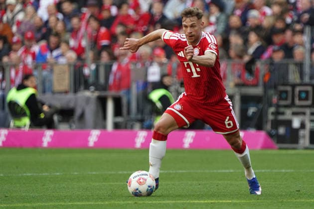 Soccer, 1 BL 2025 2026, FC Bayern München vs 1 FC Köln 16 05 2026 , Allianzarena München Joshua kimmich FC Bayern München action, single image,