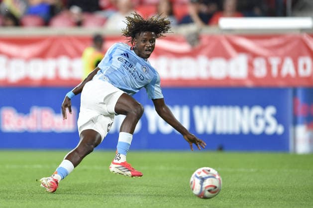 May 16, 2026, Harrison, New Jersey, USA: NYCFC forward MALACHI JONES (88) in action at Sports Illustrated Stadium in Harrison New Jersey New York City FC draws with New York Red Bulls 1 to 1 MLS, Fussball Herren, USA 2026 - New York City FC 1:1 New York Red Bulls  - ZUMAa301 20260516_aaf_a301_026 Copyright: xBrooksxVonxArxx