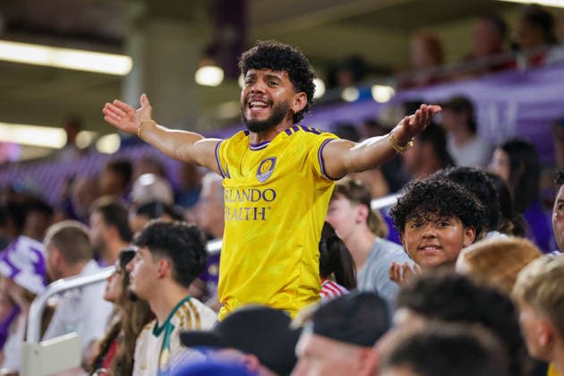 May 16, 2026, U.S.: Orlando City SC fan expresses frustration after a call during the match between Orlando City SC and Atlanta United. The Orlando City Soccer Club hosted Atlanta United at Inter&Co Stadium in Orlando, FL. U.S. - ZUMAm299 20260516_znp_m299_027 Copyright: xTaylorxMcFeex