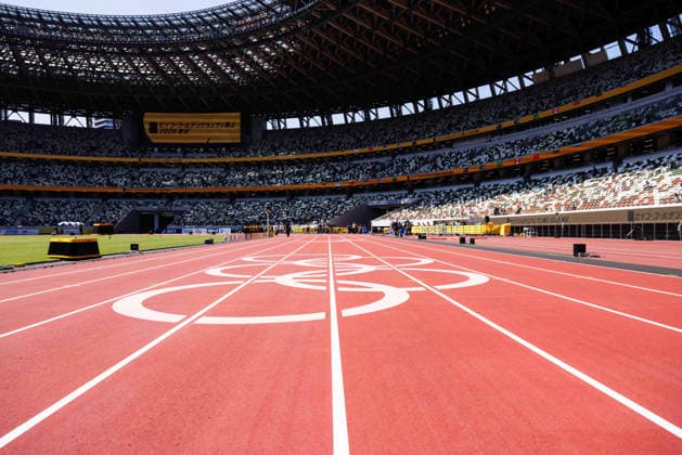 Seiko Golden Grand Prix Athletics 2026 Tokyo - 17th May General view of branding around the National Stadium before the Seiko Golden Gala World Athletics Continental Tour Meeting. Tokyo Japan Copyright: xBenxBoothx xSOPAxImagesx TokyoGoldGala26_ATH_170626_011
