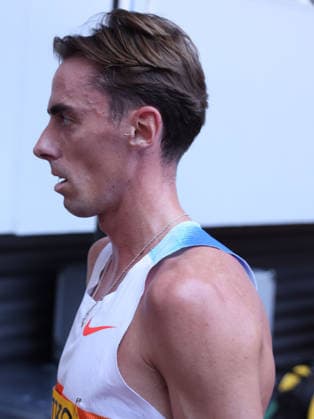 Seiko Golden Grand Prix Athletics 2026 Tokyo - 17th May 2026 Brian Fay of Ireland looks dejected after the Men s 3000m during the Seiko Golden Gala World Athletics Continental Tour Meeting at National Stadium. Tokyo Japan Copyright: xBenxBoothx xSOPAxImagesx Brain Fay_TokyoGoldGala26_ATH_170626_024