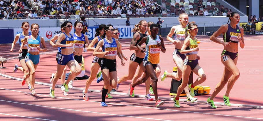 May 17, 2026, Tokyo, Japan: Sophie O™Sullivan of Ireland leads in the Women s 1500m during the Seiko Golden Gala World Athletics Continental Tour Meeting at National Stadium. Tokyo Japan - ZUMAs197 20260517_aaa_s197_009 Copyright: xBenxBoothx