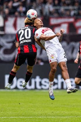 16 05 2026, xovx, Fußball Fußball Bundesliga, Eintracht Frankfurt VfB Stuttgart v l Ritsu Doan Eintracht Frankfurt , Nikolas Nartey VfB Stuttgart DFL DFB REGULATIONS PROHIBIT ANY USE OF PHOTOGRAPHS as IMAGE SEQUENCES and or QUASI VIDEO emspor Frankfurt