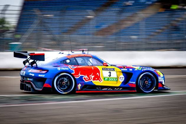 NURBURG Mercedes AMG Team Verstappen Racing Max Verstappen, Lucas Auer, Jules Gounon, Daniel Juncadella Mercedes AMG GT3 during the ADAC RAVENOL 24h Nurburgring on May 17, 2026 in Germany Photo by Jack Brekelmans EYE4IMAGES DeFodi Images