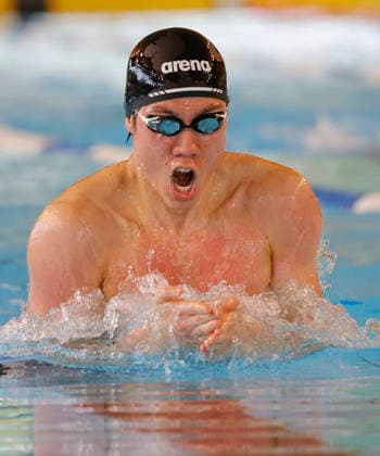 16 05 2026 Swimming 61 International Swimming Festival Nordbad DSW Darmstadt here WK118 A Final 200m Breaststroke Winner Nathanael Doll 2005 SG EWR Rheinhessen Mainz Darmstadt Hessen Germany