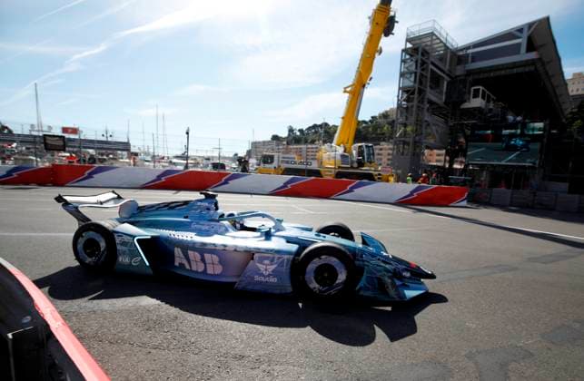 XI GP FORMULE E MONACO PHOTOPQR NICE MATIN Jean François Ottonello ; Monaco ; 17 05 2026 ; 11e Grand Prix Formule E de Monaco - Tours de piste de la Formule E generation 4 pilotee par David Coulthard Monaco France  Copyright: xPHOTOPQR NICExMATIN MAXPPPxJeanxFrançoisxOttonellox 20260517NIM8265 20260517NIM8265