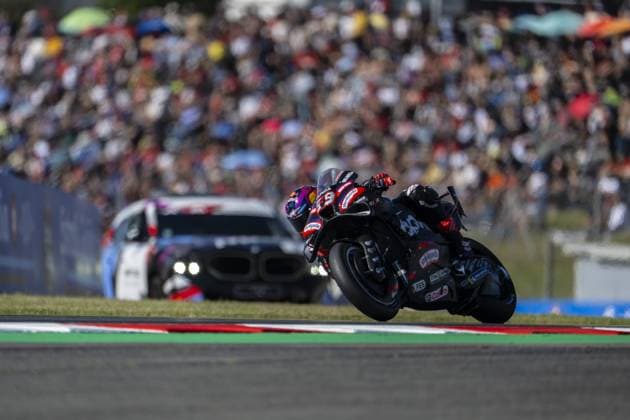 RECORD DATE NOT STATED MotoGP, 6th round of the World Championship, WM, Weltmeisterschaft in Catalonia Barcelona Barcelona (Spain), 17 05 2026 - Jorge Martin (89), Aprilia Racing rider, during the warm-up of the 6th stage of the MotoGP World Championship, Grand Prix of Catalonia, Barcelona Spain; Catalonia Spain Copyright: xJoaquimxGalantex