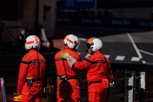 2026 FORMULA E MONACO ePRIX commissaire, marshall during the Monaco ePrix, 9th and 10th round of the 2025-26 ABB FIA Formula E World Championship, WM, Weltmeisterschaft on the Circuit de Monaco from Mai 16 to 17, 2026 in Monte-Carlo, Monaco -  Copyright: xGERMAINxHAZARDx