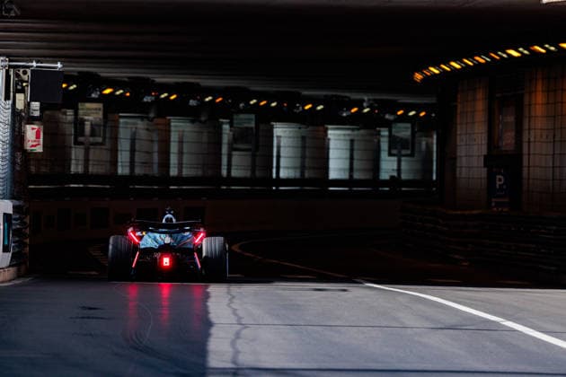 2026 FORMULA E MONACO ePRIX Gen4 of Formula E driven by David COULTHARD, former F1 driver, action during the Monaco ePrix, 9th and 10th round of the 2025-26 ABB FIA Formula E World Championship, WM, Weltmeisterschaft on the Circuit de Monaco from Mai 16 to 17, 2026 in Monte-Carlo, Monaco -  Copyright: xGERMAINxHAZARDx