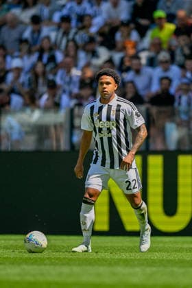 Juventus Weston McKennie in action during the Serie A soccer match between Juventus and Fiorentina at the Allianz Stadium in Turin, Italy - Sunday, May 17, 2026. - Soccer .  Copyright: xTanoxPecoraro LaPressex