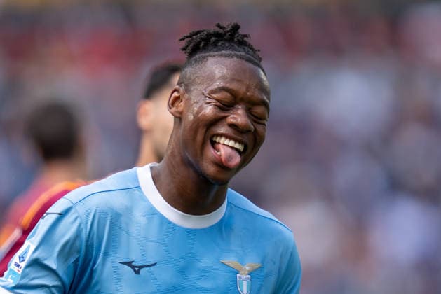 AS Roma v SS Lazio - Serie A Enilive Tijjani Noslin of SS Lazio looks dejected during the serie Serie A Enilive match between AS Roma and SS Lazio at Stadio Olimpico on May 17, 2026 in Rome, Italy Rome Stadio Olimpico Lazio Italy Copyright: xGiuseppexMaffiax 260517_SerieA_Roma - Lazio_GM_05882