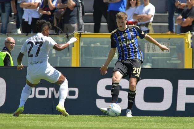 IPA84782013 - Michel Aebischer (Pisa) during Pisa SC vs SSC Napoli, Italian soccer Serie A match in Pisa, Italy, May 17 2026  Copyright: xGabrielexMasotti IPAxSportx xx 84782013