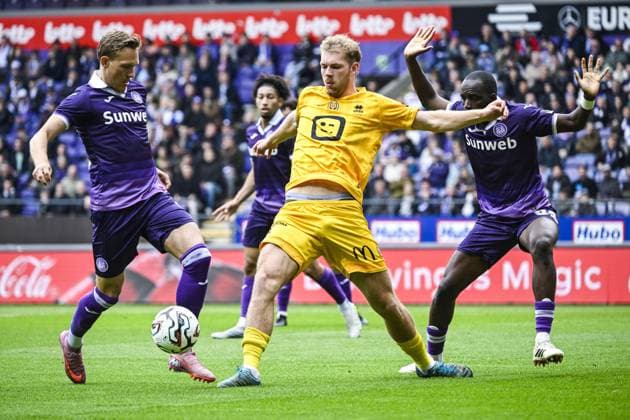 Football, Belgium, RSC Anderlecht - KV Mechelen