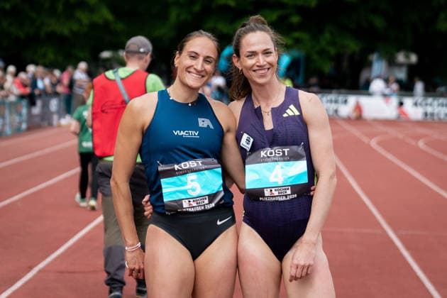 Elena Kelety Frankfurt Athletics, 300m hurdles women, 5 , Eileen Demes TV 1861 Neu Isenburg, 300m hurdles women, 4 , GER, Leichtathletik, Athletics, Internationales KOST Laeufermeeting, Pliezhausen, 17 05 2026, GER, Leichtathletik, Athletics, Internationales KOST Laeufermeeting, Pliezhausen, 17 05 2026 Pliezhausen Copyright: xStefanxMayerx EP_SMR