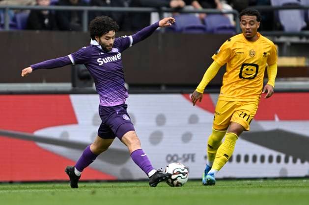 RSC Anderlecht v KV Mechelen - Jupiler Pro League Champions Play-Off ANDERLECHT, BELGIUM - MAY 17 : Huerta Cesar midfielder of RSC Anderlecht during the Jupiler Pro League Champions Play-Off match between RSC Anderlecht and KV Mechelen on May 17, 2026 in Anderlecht, Belgium, 17 05 2026 Anderlecht Belgium  Copyright: xDhax