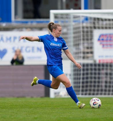 17 05 2026, Hänsch Arena, Meppen, GER, Soccer, 2 Bundesliga, Women SV Meppen vs VfL Bochum, Nina Rolfes SV Meppen 3 DFL REGULATIONS PROHIBIT ANY USE OF PHOTOGRAPHS AS IMAGE SEQUENCES AND OR QUASI VIDEO Meppen Lower Saxony Germany Hänsch Arena