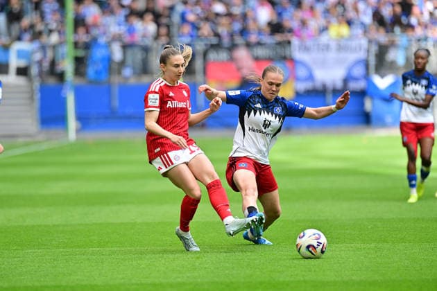 Football, Women, 1. BL, Hamburger SV - Bayern Munich
