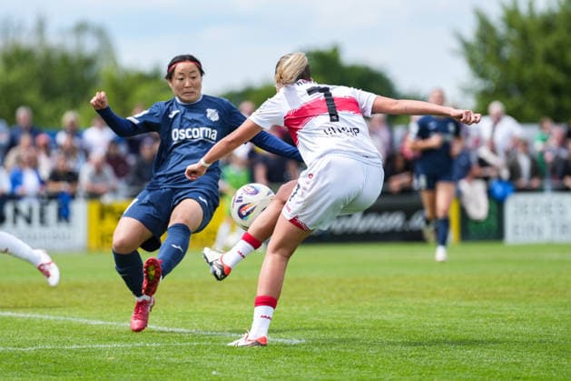 2 Womens Bundesliga SC Sand vs VfB Stuttgart, 17 05 2026 Duel between Rio Takizawa SC Sand, 17 and Dafina Redzepi VfB Stuttgart, 7 2 Womens Bundesliga SC Sand vs VfB Stuttgart, Adams Arena SC Sand, 17 05 2026 DFB DFL REGULATIONS PROHIBIT ANY USE OF PHOTOGRAPHS AS IMAGE SEQUENCES AND OR QUASI VIDEO Copyright: xBEAUTIFULxSPORTS Boscox