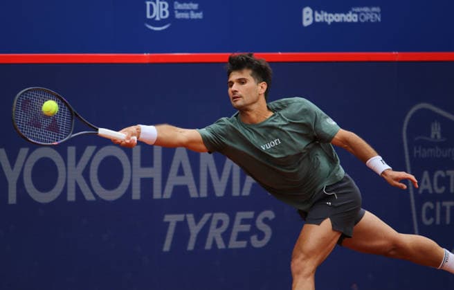 Bitpanda Hamburg Open, ATP 500, 2nd round in qualifying Marcos Giron USA