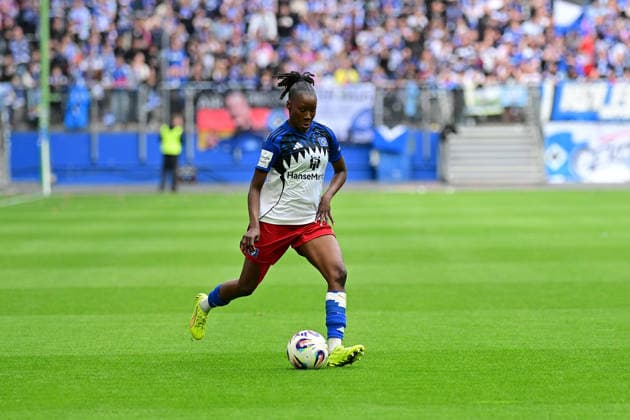 Soccer I Women I Season 2025 2026 I Bundesliga I 26 Matchday I Hamburger SV FC Bayern Munich I 17 05 2026 Crop, single image, single photo, body Magou Doucoure 2, Hamburger SV Hamburg Volksparkstadion Hamburg Germany Copyright: xLobeca WolfxGebhardtx