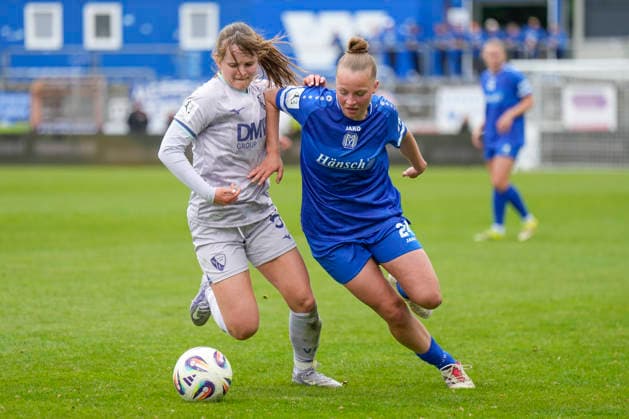 17 05 2026, Hänsch Arena, Meppen, GER, Soccer, 2 Bundesliga, Women SV Meppen vs VfL Bochum, Lilly Bartke SV Meppen 24 DFL REGULATIONS PROHIBIT ANY USE OF PHOTOGRAPHS AS IMAGE SEQUENCES AND OR QUASI VIDEO Meppen Lower Saxony Germany Hänsch Arena
