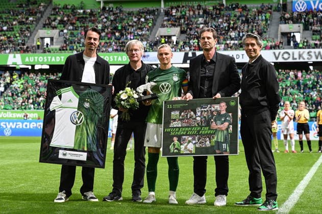 Football, Women, 1st BL, VfL Wolfsburg - 1. FC Nürnberg
