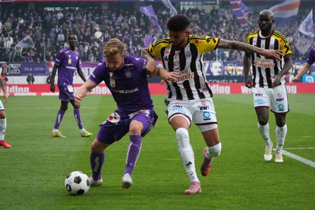 Football Austria, Admiral Bundesliga 2025 2026, 32 Matchday Championship Group FAK Austria Vienna vs Linzer ASK LASK Generali Arena Vienna, Favoriten Johannes Eggestein Copyright: xLukasxBierederx