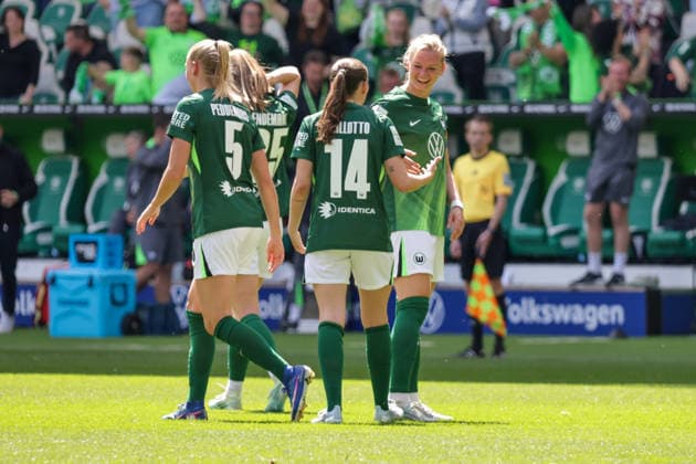 17 05 2026, xgrfx, Soccer Google Pixel Women Bundesliga, VfL Wolfsburg 1 FC Nürnberg v l Goal, Alexandra Popp to 2 0 VfL Wolfsburg DFL DFB REGULATIONS PROHIBIT ANY USE OF PHOTOGRAPHS as IMAGE SEQUENCES and or QUASI VIDEO Wolfsburg