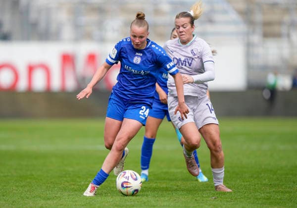 17 05 2026, Hänsch Arena, Meppen, GER, Soccer, 2 Bundesliga, Women SV Meppen vs VfL Bochum, Lilly Bartke SV Meppen 24 DFL REGULATIONS PROHIBIT ANY USE OF PHOTOGRAPHS AS IMAGE SEQUENCES AND OR QUASI VIDEO Meppen Lower Saxony Germany Hänsch Arena