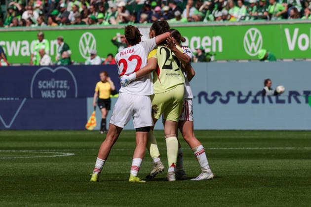 17 05 2026, xgrfx, Soccer Google Pixel Women Bundesliga, VfL Wolfsburg 1 FC Nürnberg v l Goal, Lourdes Romero to 2 1 1 FC Nürnberg DFL DFB REGULATIONS PROHIBIT ANY USE OF PHOTOGRAPHS as IMAGE SEQUENCES and or QUASI VIDEO Wolfsburg