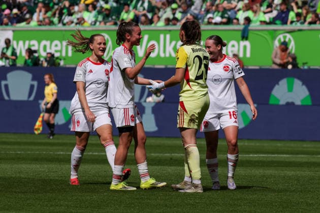 17 05 2026, xgrfx, Soccer Google Pixel Women Bundesliga, VfL Wolfsburg 1 FC Nürnberg v l Goal, Lourdes Romero to 2 1 1 FC Nürnberg DFL DFB REGULATIONS PROHIBIT ANY USE OF PHOTOGRAPHS as IMAGE SEQUENCES and or QUASI VIDEO Wolfsburg