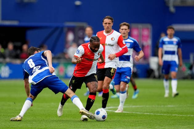 Eredivisie: PEC Zwolle v Feyenoord Rotterdam Zwolle - Raheem Sterling of Feyenoord during the thirty-fourth competition round of the 2025 2026 Eredivisie season. The match is set between PEC Zwolle and Feyenoord Rotterdam at Mac3Park Stadion on 17 May 2026 in Zwolle, The Netherlands. Copyright: xYannickxVerhoevenx