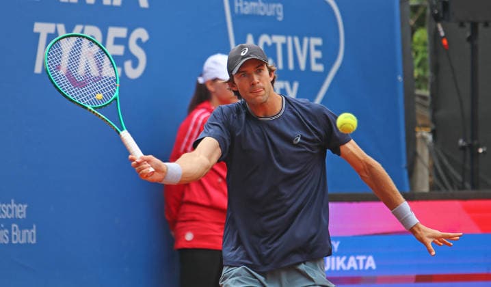 Bitpanda Hamburg Open, ATP 500, 2nd round in qualifying DTB pro Henri Squire
