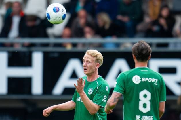 ALMELO , 17 05-2026 , Stadium Asito , season 2025 2026 , Dutch Eredivisie football , match between Heracles Almelo and FC Groningen , picture shows FC Groningen player Thijmen Blokzijl Heracles - Groningen  x203759296x Copyright: