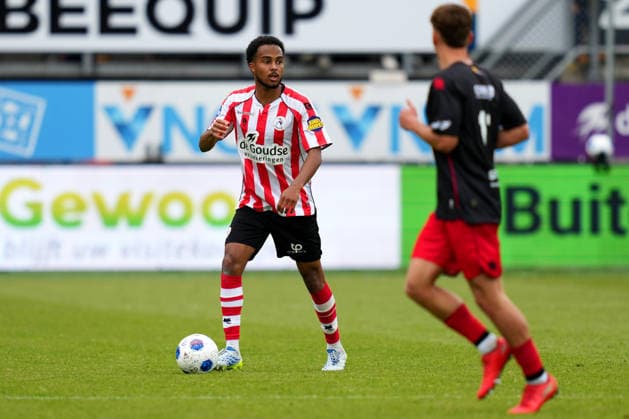Eredivisie: Sparta Rotterdam v Excelsior Rotterdam Rotterdam - Marvin Young of Sparta Rotterdam during the 34th competition round of the 2025 2026 Eredivisie season. The match is set between Sparta Rotterdam and Excelsior Rotterdam at Het Kasteel on 17 May 2026 in Rotterdam, The Netherlands. (VK Sportphoto Danny de Groot) Copyright: xDannyxdexGrootx