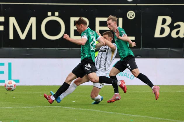 Football, 2. BL, SV Elversberg - Preußen Münster