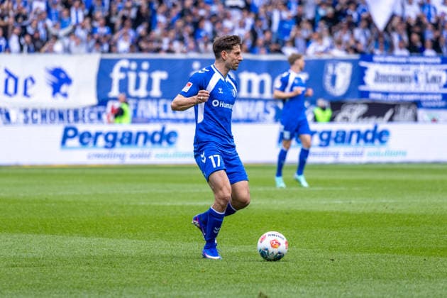 Germany 2 Bundesliga, Matchday 34, Season 2025 2026, 1 FC Magdeburg vs 1 FC Kaiserslautern Avnet Arena Magdeburg Nollenberger Alexander 1 FC Magdeburg, 17 Copyright: xMichellexLukax