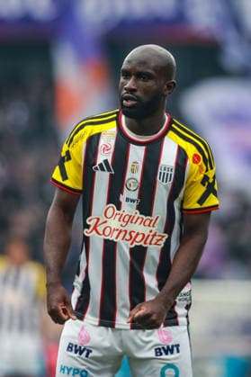 SOCCER - BL, A.Wien vs LASK VIENNA,AUSTRIA,17.MAY.26 - SOCCER - ADMIRAL Bundesliga, championship group, FK Austria Wien vs Linzer ASK. Image shows Samuel Adeniran (LASK).  GEPAxpictures xManuelxBinder