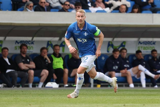 2026 05 17 xjfx 2 Bundesliga SV Darmstadt 98 SC Paderborn v l , Fabian Holland SV Darmstadt 98 in aktion, in action, DFL DFB REGULATIONS PROHIBIT ANY USE OF PHOTOGRAPHS as IMAGE SEQUENCES and or QUASI VIDEO Copyright: JoaquimxFerreira