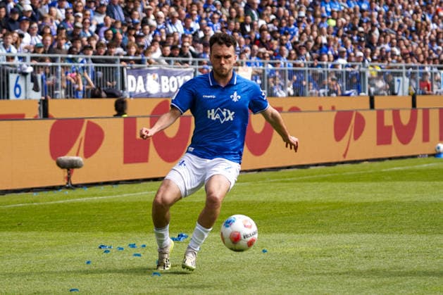 Germany Soccer 2 Liga 2025 2026, Matchday 34 SV Darmstadt 98 vs SC Paderborn 07 Merck Stadion am Böllenfalltor Darmstadt Sergio Lopez SVD, 2 on the ball Copyright: xTobiasxWentzellx