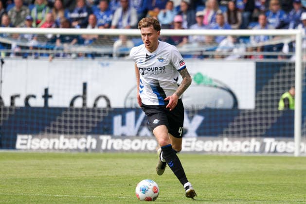 2026 05 17 xjfx 2 Bundesliga SV Darmstadt 98 SC Paderborn v l , Calvin Marc Brackelmann SC Paderborn in aktion, in action, DFL DFB REGULATIONS PROHIBIT ANY USE OF PHOTOGRAPHS as IMAGE SEQUENCES and or QUASI VIDEO Copyright: JoaquimxFerreira